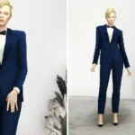 Bow-tie Suit Set for Female
