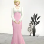 Princess of VIII - Koral Silk Gown Set