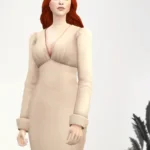 Princess of VIII - Koral Silk Gown Set