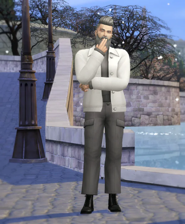 Winter City - M Robin Coat & Snowden Pants Set (Masculine)