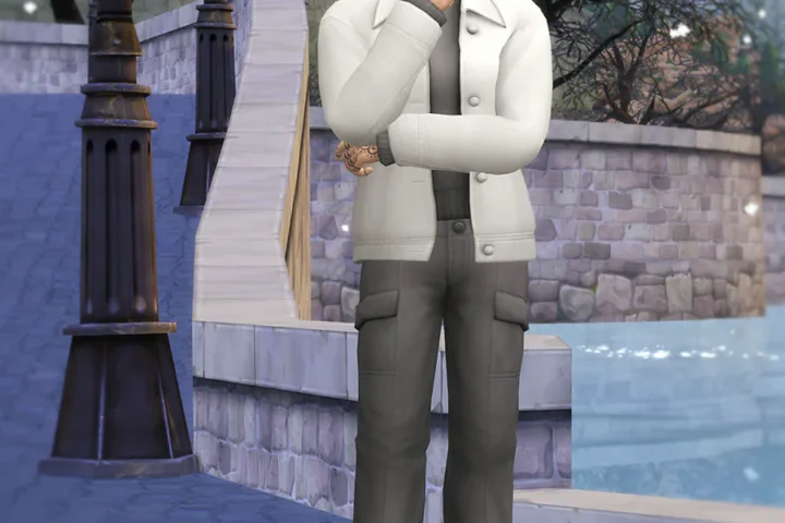 Winter City - M Robin Coat & Snowden Pants Set (Masculine)