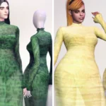 Pattern Tweak - C Sheer Midi Dress Set