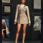 Tailored Collection - Vivianne Suit & Gloves Set