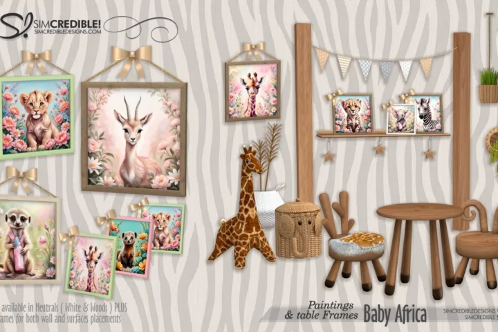 Baby Africa 🦁 🦓 🦒 - Paintings collection