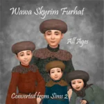 Wawa Skyrim Furhat for All Ages