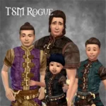 TSM Rogue - Medieval Fighter Outfit