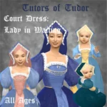 Tutors of Tudor: Court Dress "Lady in Waiting"