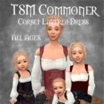 TSM Commoner Corset Layered