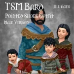 TSM Bard Pointed Shoes Male Version