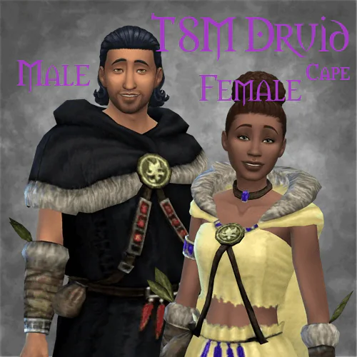 TSM Druid Cape Outfit