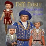 TSM Aristocrat Noble Purple Outfit