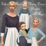 Sifix Ye Old Medieval Mary Dress Redux