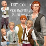 TSM Commoner Vest Bag Outfit for All Ages
