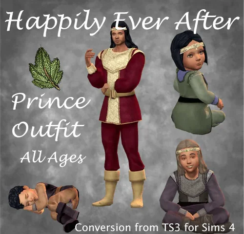 Happily Ever After - Prince Outfit for All Ages