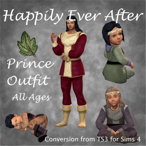 Happily Ever After - Prince Outfit for All Ages