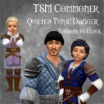 TSM Commoner Quilted Tunic Dagger