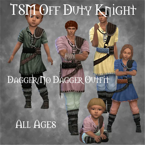 TSM Off Duty Knight Dagger or No Dagger