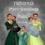 TSM Royal Queen Puffy Shoulders for All Ages