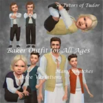 Tutors of Tudor - Baker Outfit, for all ages