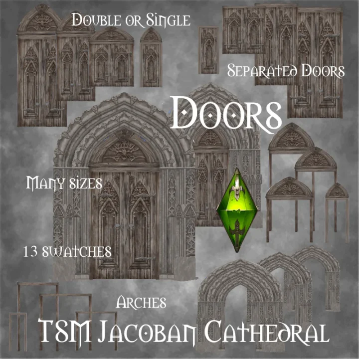 TSM Jacoban Cathedral Build Part 2- Doors