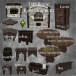 TSM Medieval Rustic Kitchen & Bath