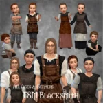 TSM Blacksmith Outfits for all ages