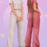 Baggy clothing set — pants & t-shirt