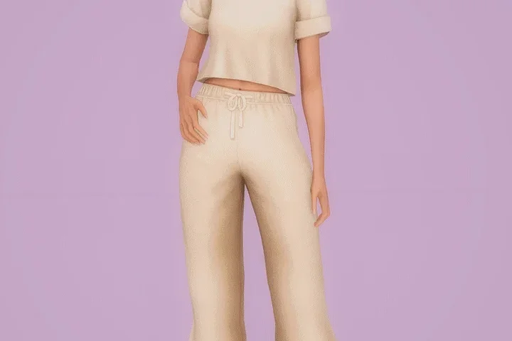 Baggy clothing set — pants & t-shirt