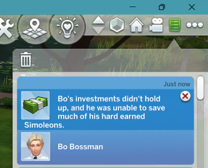 Bank Lot Trait (for Investing)