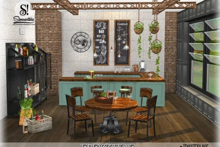 Industrial Bar - decor 🍹