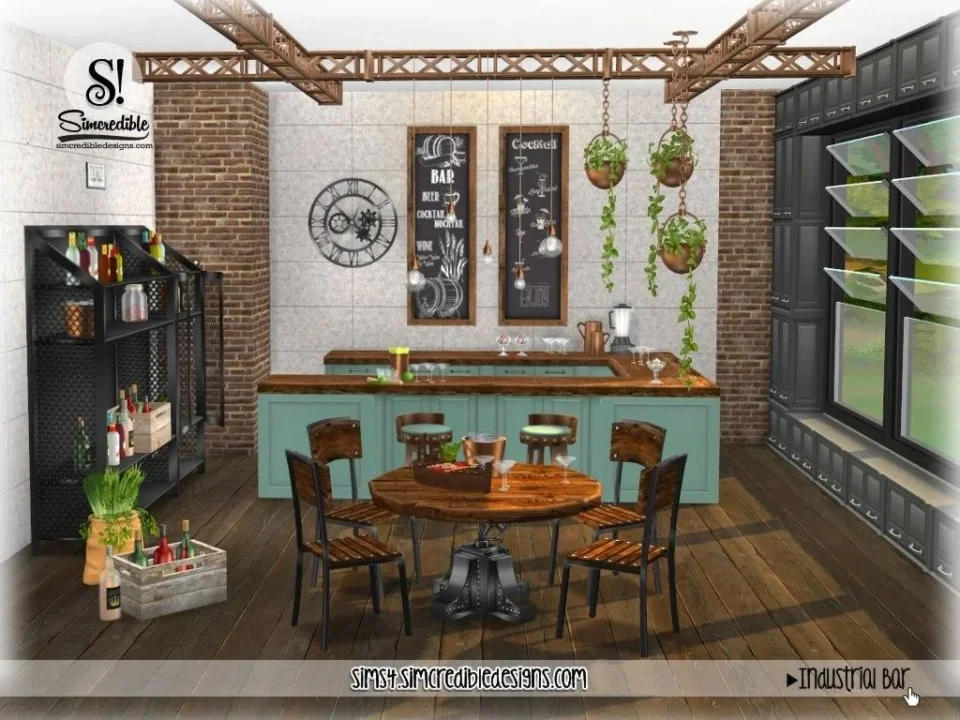 Industrial Bar - decor 🍹