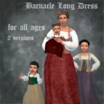 Barnacle Long Dress for All Ages
