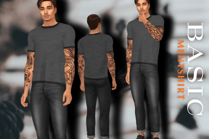 BASIC MEN TSHIRT