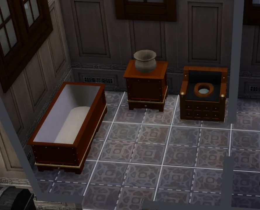Castle Set part 1: Bathroom