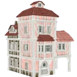 Medieval Old Town Hood Deco Houses - Weaver Set