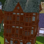 Medieval Old Town Hood Deco Houses - Pharmacy Set