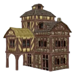 Medieval Old Town Hood Deco Houses - Weaver Set