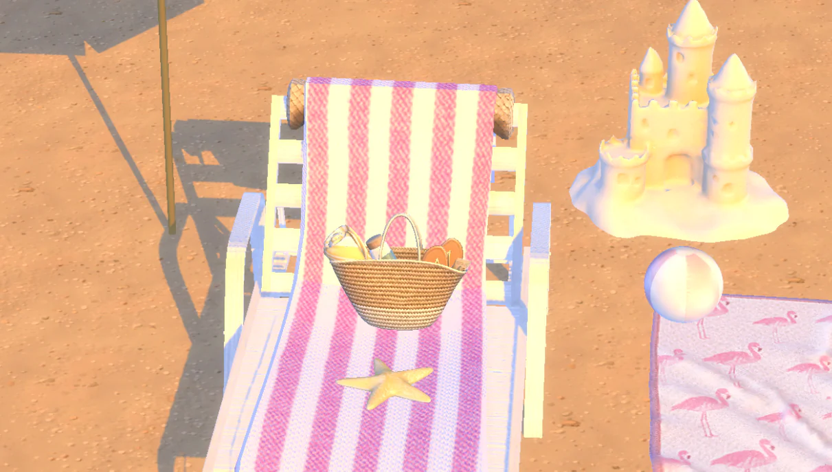 Beach please set