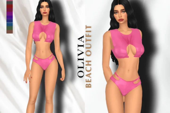 OLIVIA BEACH OUTFIT