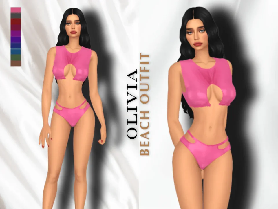 OLIVIA BEACH OUTFIT