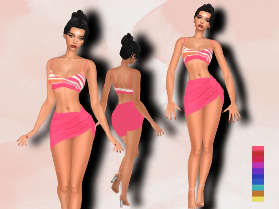 BEACH VIBES OUTFIT WO BELT