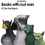 Beaks with/out ears