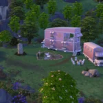 Beauty Sims - Camping Trailer BG