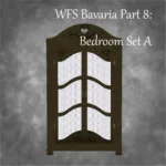 WFS Bavaria Part 8: Bedroom Set A