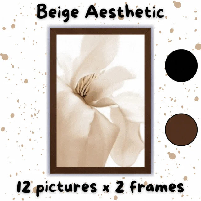 Beige & Mint : 2 Aesthetic sets