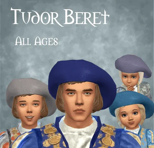 Tudor Beret Plain