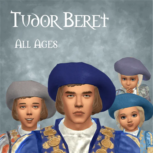 Tudor Beret Plain