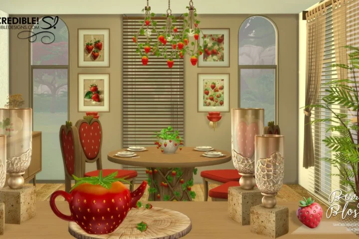 Berry Blossom Wood -Room 🍓