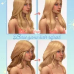 Base-game hair refresh