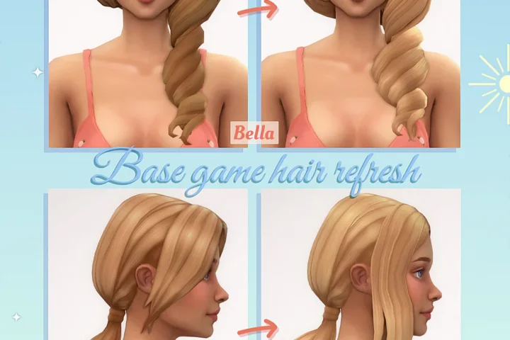Base-game hair refresh